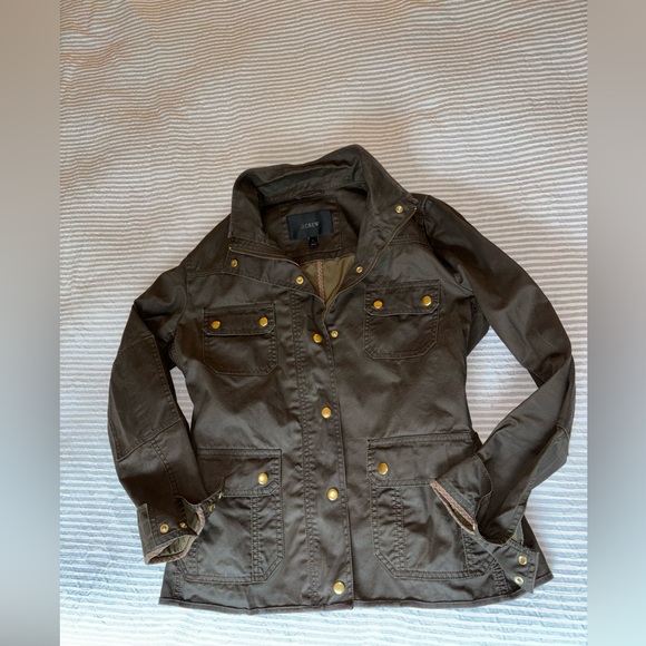 J.Crew Olive Green Field Jacket - Picture 4 of 4